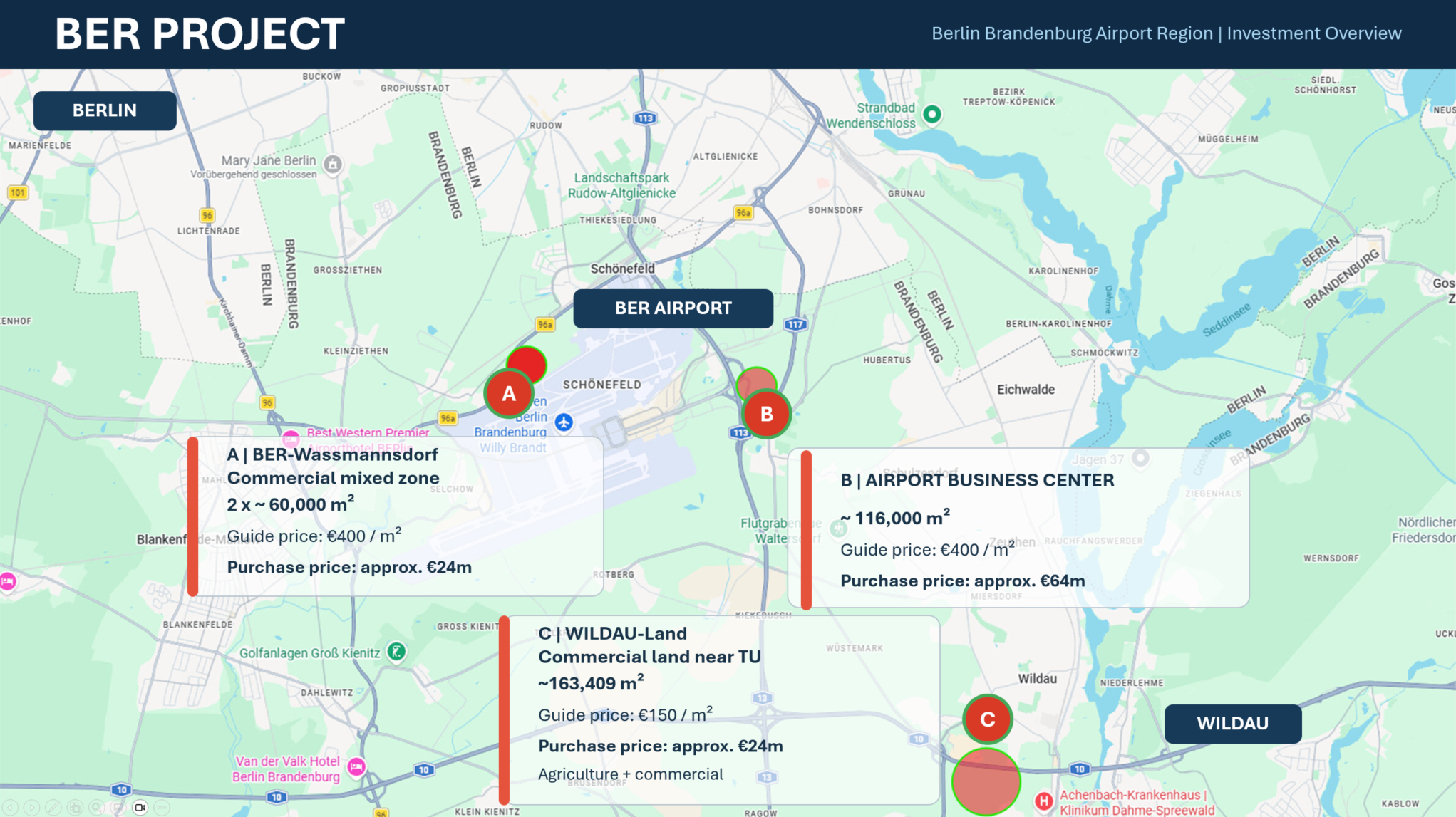 BER Regional Overview Map